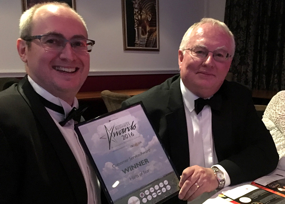 Blackmore Vale Business Awards Graham and Philip Hart
