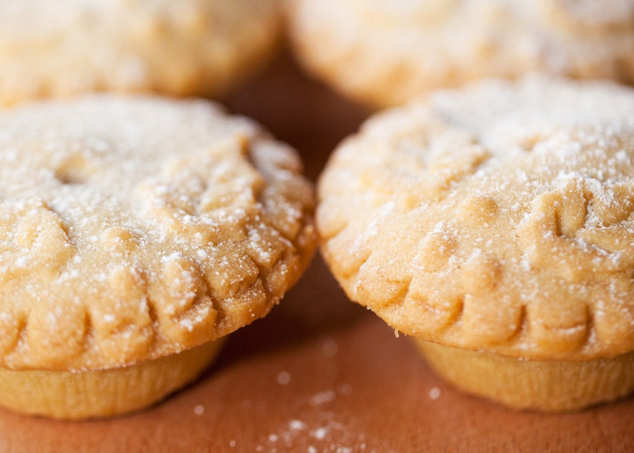 Mince Pie Close Up