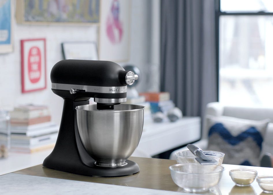 KitchenAid's New Mini Stand Mixer Targets Millennials And Baby