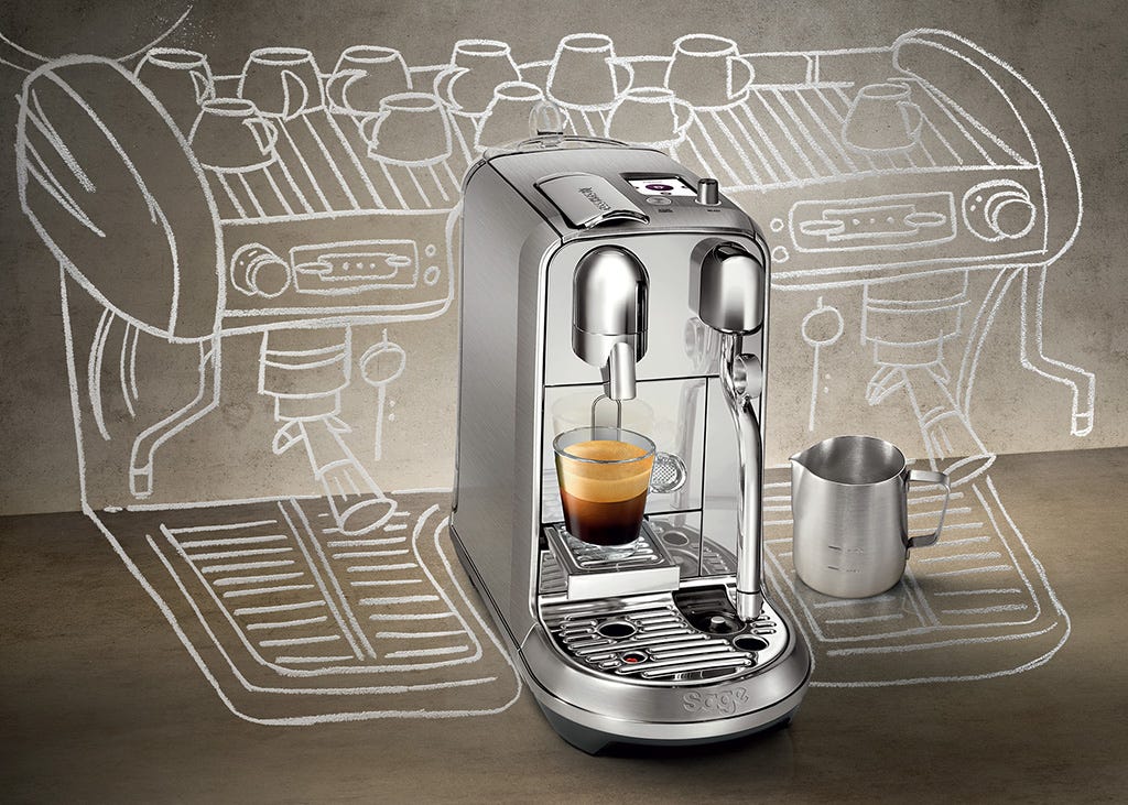 Nespresso Creatista By Sage Top Image