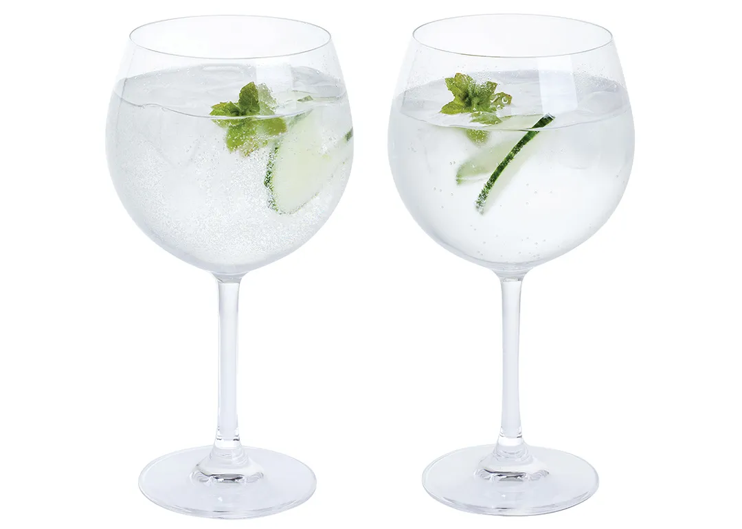 Talking Christmas - Graham Hart Dartington Gin Glasses