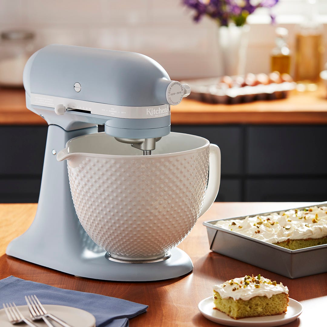 Talking Christmas  - KitchenAid Artisan Misty Blue Anniversary Mixer