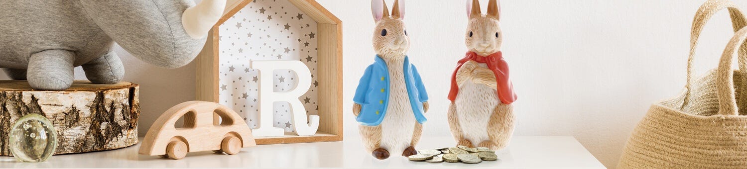 Beatrix Potter Money Banks