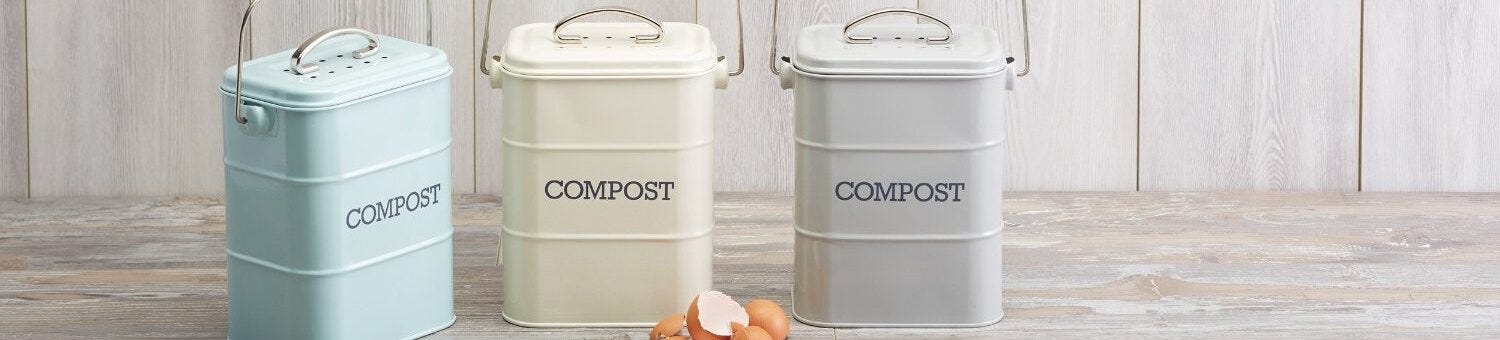 Retro Kitchen Compost Bin – Good Kind Home