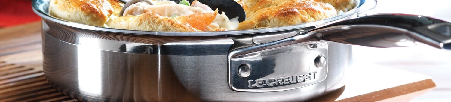 Le Creuset 3-ply Stainless Steel Cookware