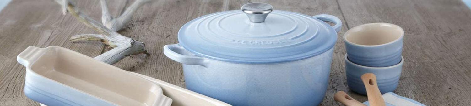 Le Creuset Coastal Blue Cast Iron Cookware