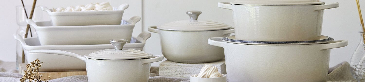 Le Creuset Meringue Stoneware