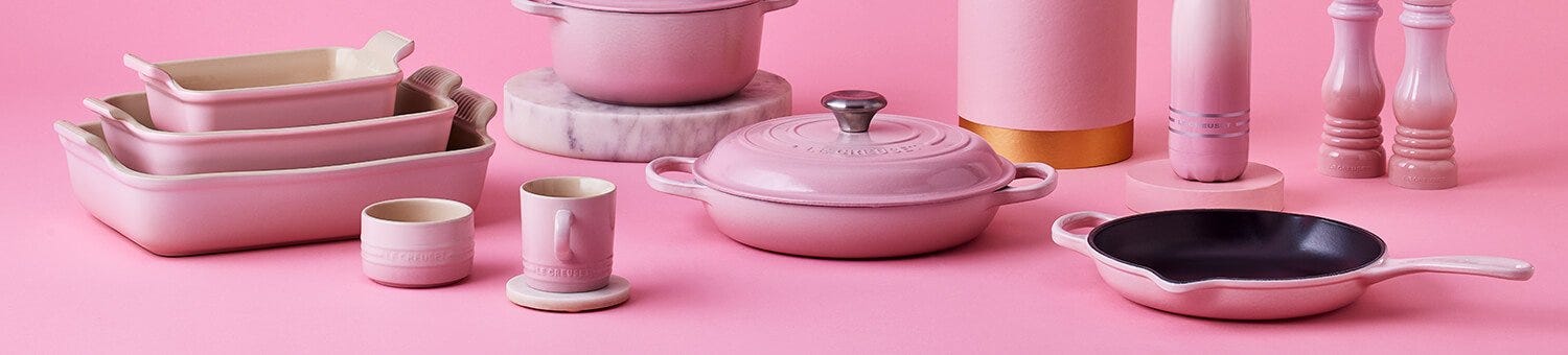 Le Creuset Kone Kettle Shell Pink