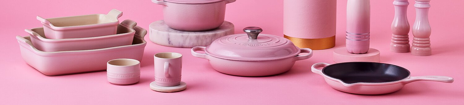 Le Creuset Shell Pink Stoneware