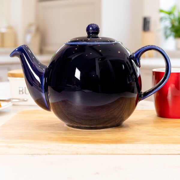 Made in England  VGUC Ceramic Teapot Blue The London Teapot Co