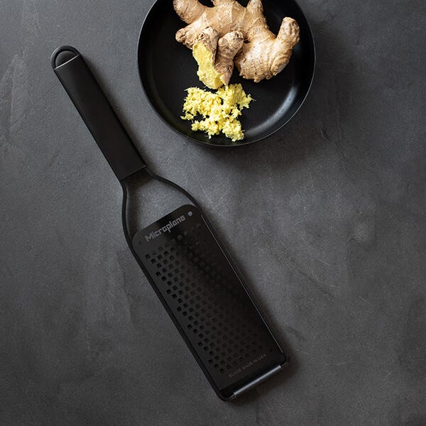 Home Series Extra Coarse Paddle Style Cheese Grater- Black