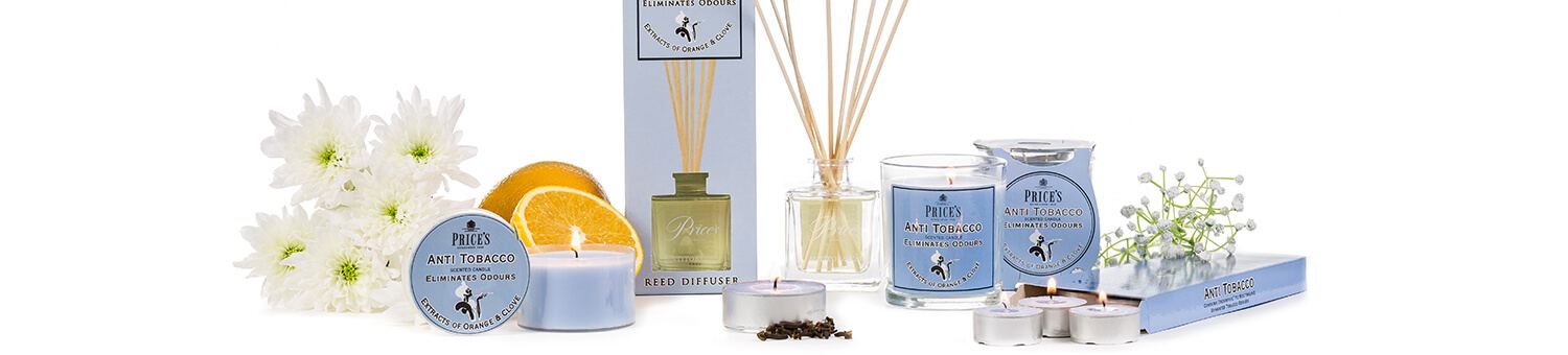 Price's Fresh Air Anti Tobacco Candles