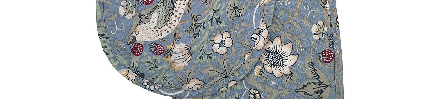 William Morris Strawberry Thief Blue