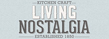 White/Grey KitchenCraft Living Nostalgia Enamel Storage Tin 12 x 16 cm 