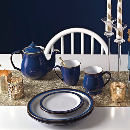 Denby Imperial Blue Small Plate Harts of Stur