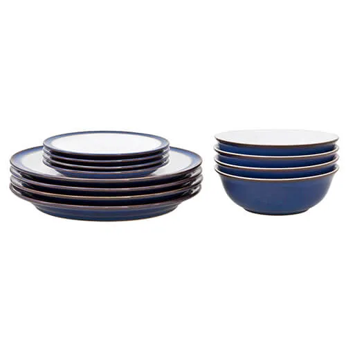 Denby imperial blue dinner set online