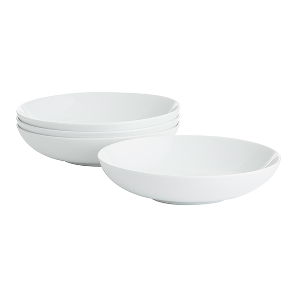 Porcelain 18 cm Price and Kensington Simplicity 18Cm Square Bowl White 