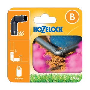 Hozelock Automatic Watering 13mm Elbow Connectors
