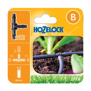 Hozelock Automatic Watering 4mm T-Piece Connectors