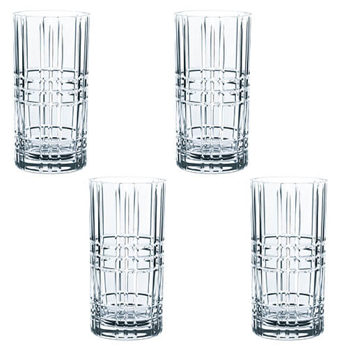 Photos - Glass Nachtmann Square Long Drink  Set Of 4 