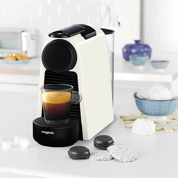Magimix Nespresso Essenza Mini Pure White Coffee Machine