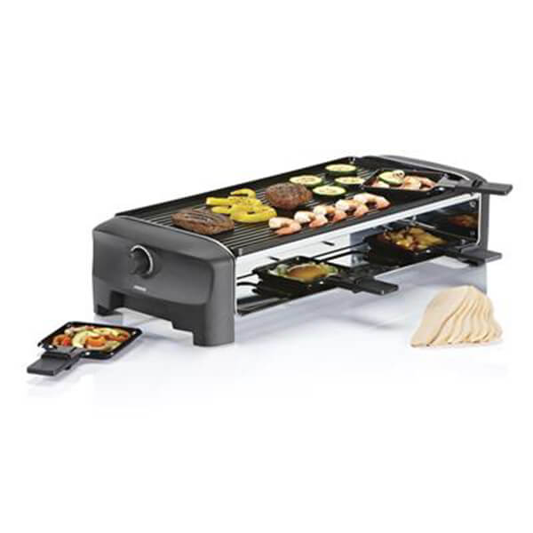 Princess Raclette 8 Oval Stone And Teppanyaki Party 162840 | Harts of Stur