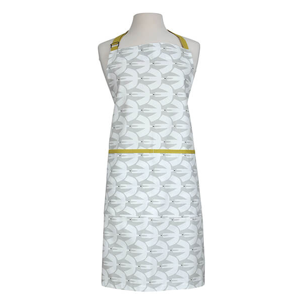 Scion Living Pajaro Grey Adult Apron