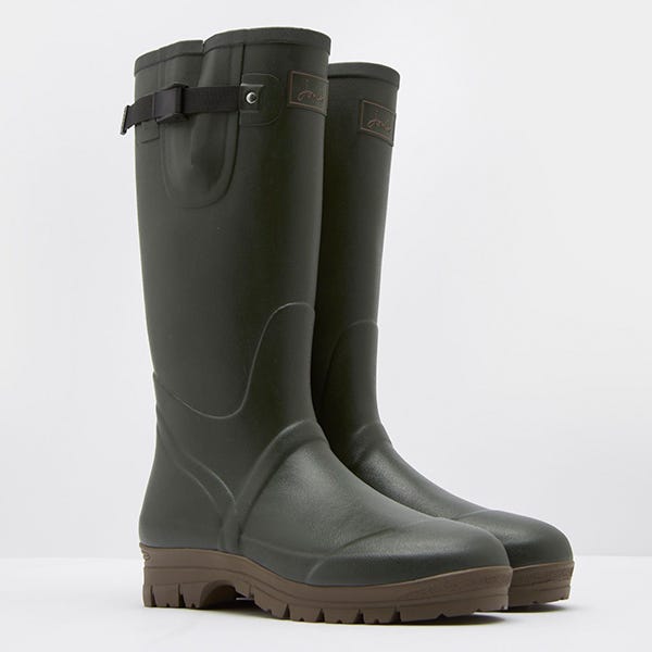 Joules Dark Everglade Neoprene Lined Field Wellies Size Harts of
