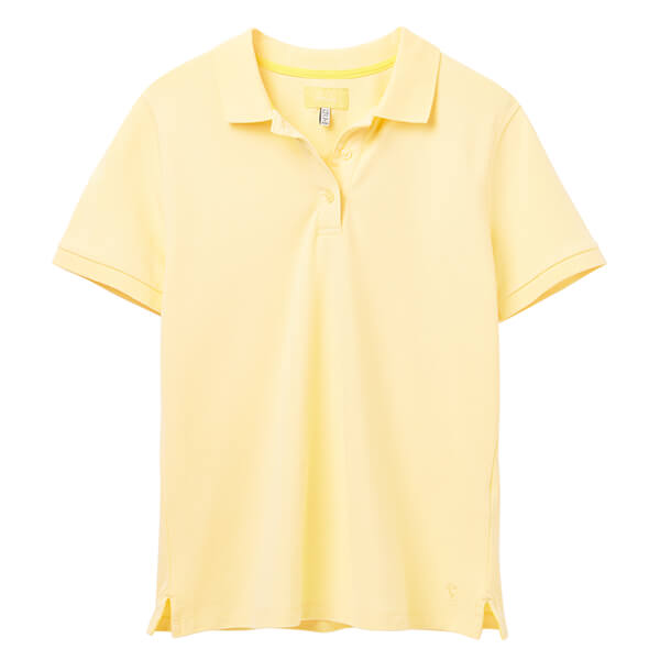 Joules Pippa Pale Yellow Polo Shirt 