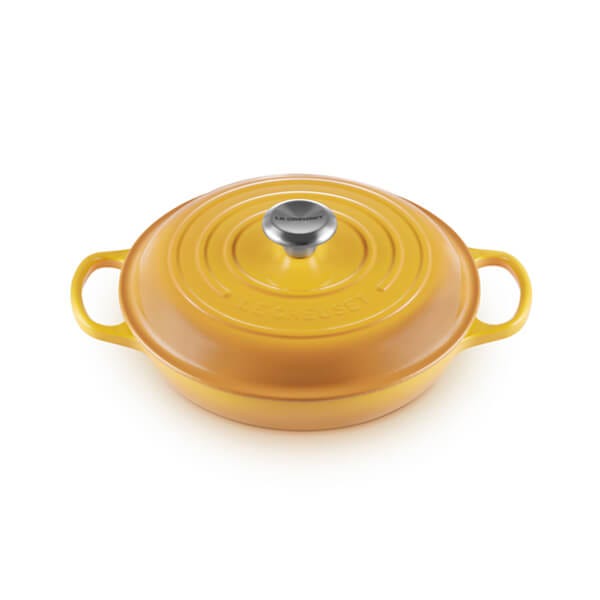 Photos - Stockpot Le Creuset Signature Nectar Cast Iron 26cm Shallow Casserole 