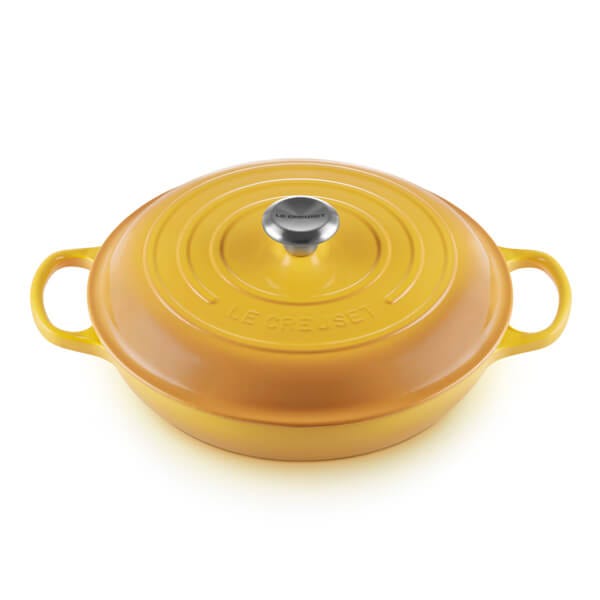 Photos - Stockpot Le Creuset Signature Nectar Cast Iron 30cm Shallow Casserole 