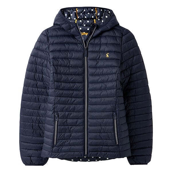 Joules Marine Navy Snug Shower Proof Packable Puffer Coat Harts of Stur