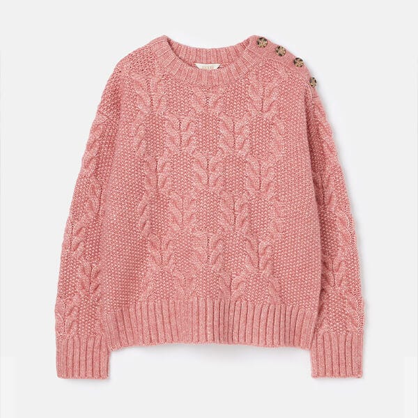 Joules cable knit jumper outlet
