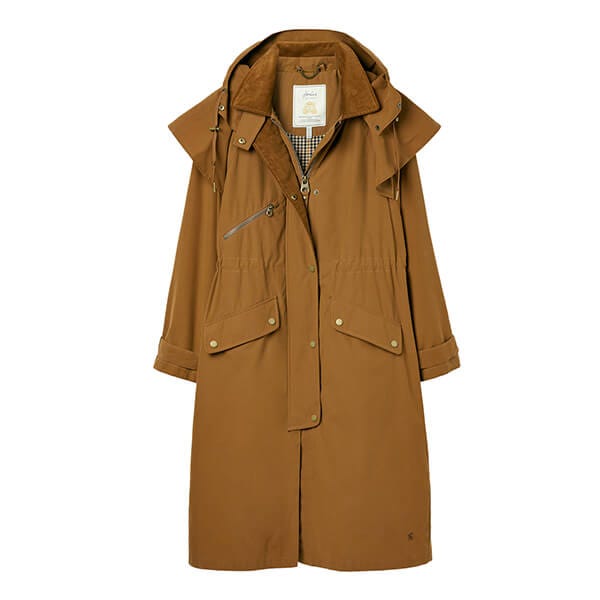 Joules Eagle Brown Canter Long Wax Jacket Harts of Stur