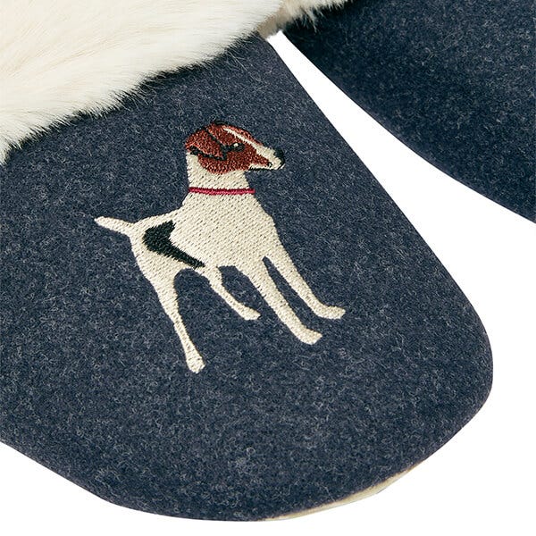 Joules dachshund slippers shop