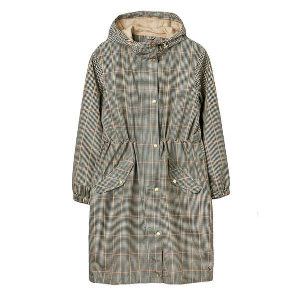 Check raincoat hot sale