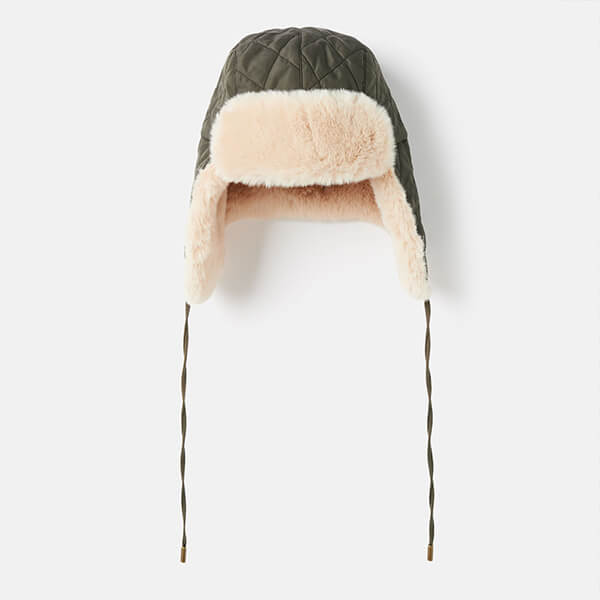 Joules Heritage Green Eira Trapper Hat Harts of Stur