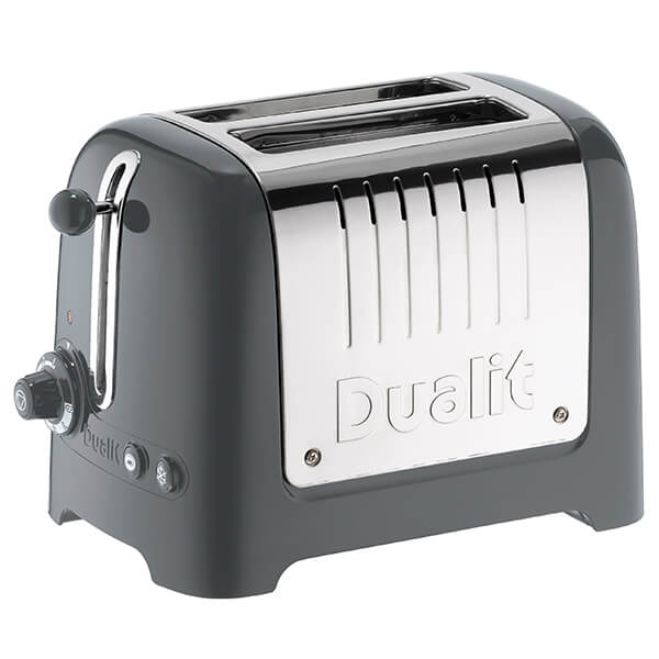 Dualit Lite 2 Slot Toaster Grey 26204 Harts of Stur