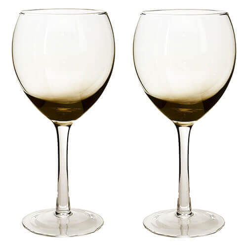 Photos - Other tableware Denby Halo / Praline White Wine Glass Pack Of 2 
