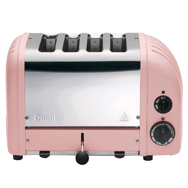 Dualit Classic Vario AWS Petal Pink 4 Slot Toaster Harts of Stur