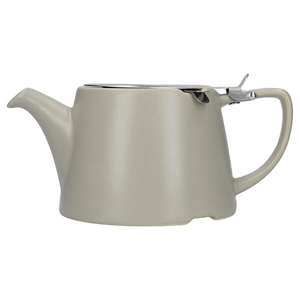 Photos - Mug / Cup London Pottery Oval Filter 3 Cup Teapot Satin Grey