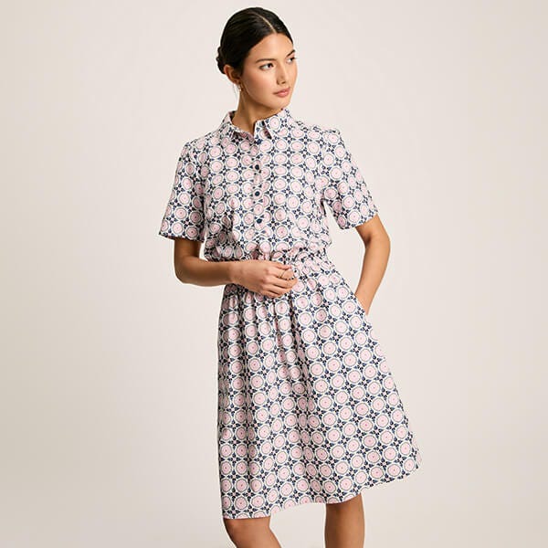 Joules pink dress new arrivals