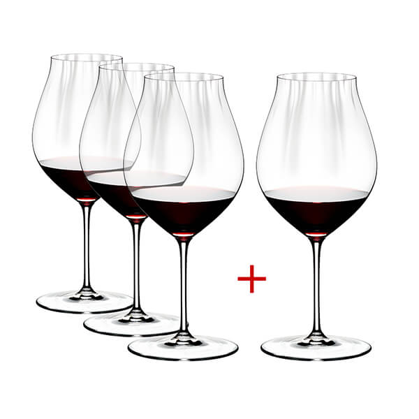 Riedel Performance Set of 4 Pinot Noir Wine Glasses