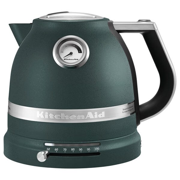 Temperature control kettle ARTISAN 1,5 l, almond, KitchenAid 