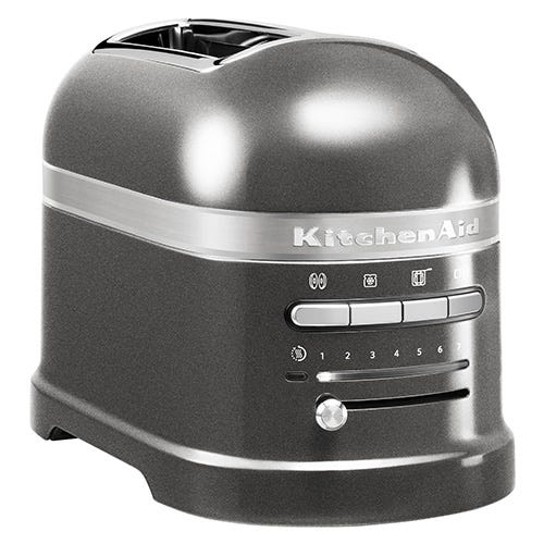 Photos - Toaster KitchenAid Artisan Medallion Silver 2 Slot  