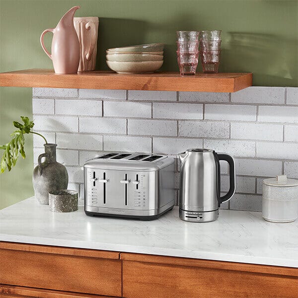 KitchenAid Stainless Steel Manual Control 4 Slot Toaster