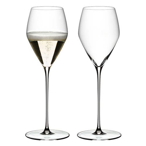 Riedel Veloce Set Of 2 Champagne Wine Glasses