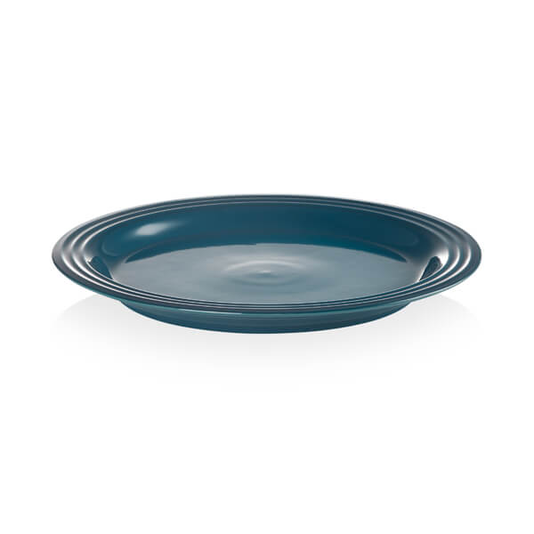 Photos - Plate Le Creuset Deep Teal Stoneware 27cm Dinner  