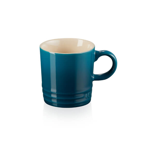 Photos - Mug / Cup Le Creuset Deep Teal Stoneware Espresso Mug 100ml 