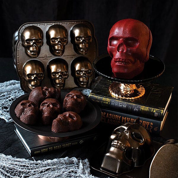 Nordic Ware Haunted Skull Cake Pan 88448 Harts of Stur